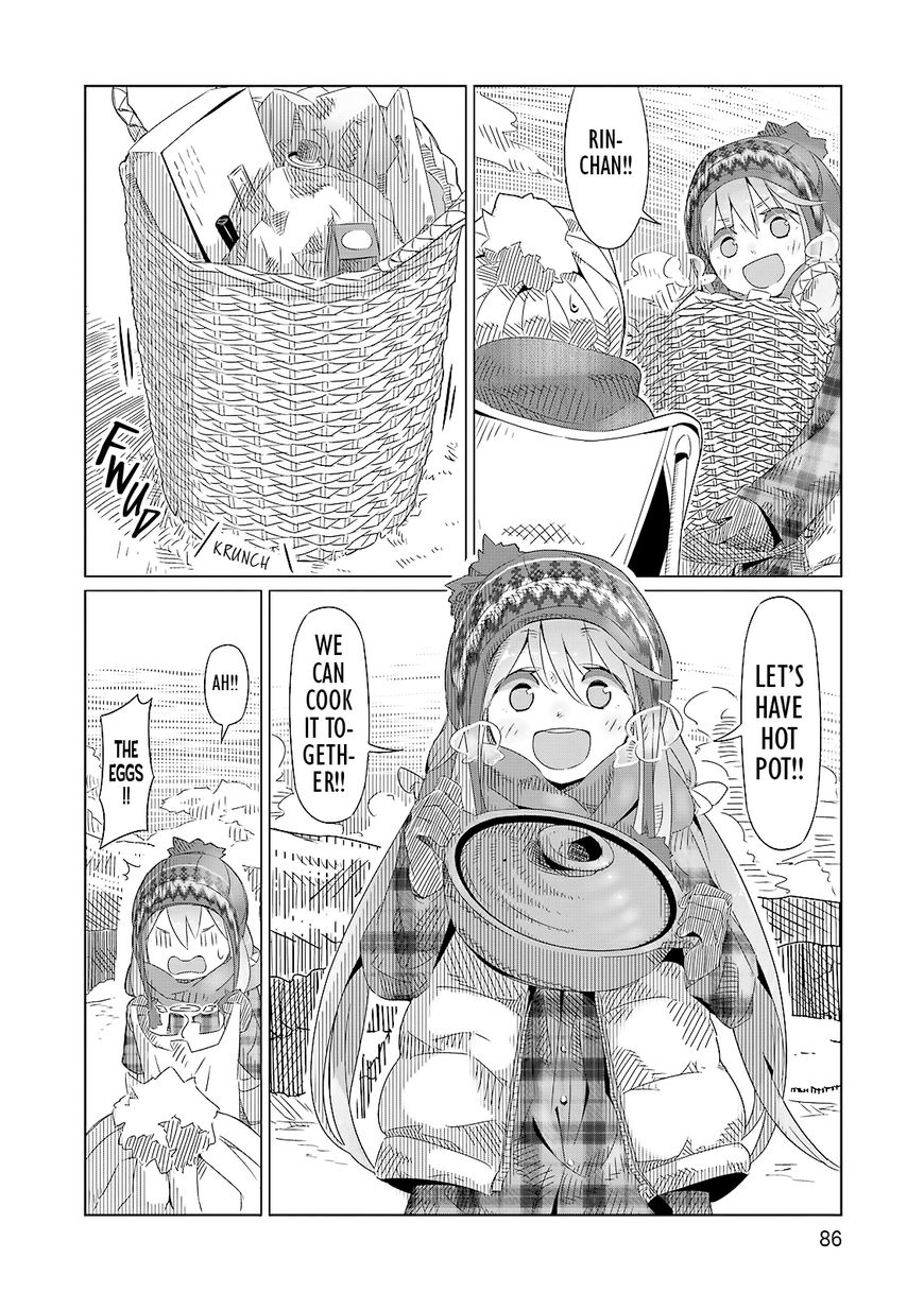 Yurucamp Chapter 3 page 23 - Chapter 3 : She Camps Alone at the Base