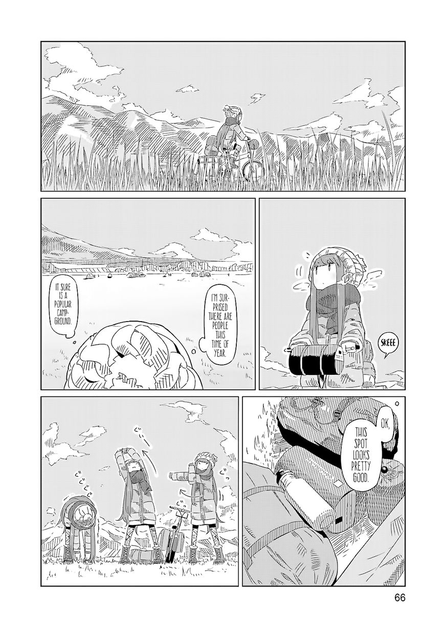 Yurucamp Chapter 3 page 3 - Chapter 3 : She Camps Alone at the Base