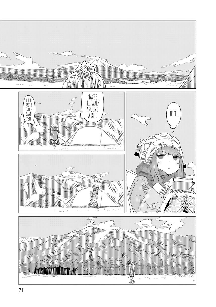 Yurucamp Chapter 3 page 8 - Chapter 3 : She Camps Alone at the Base