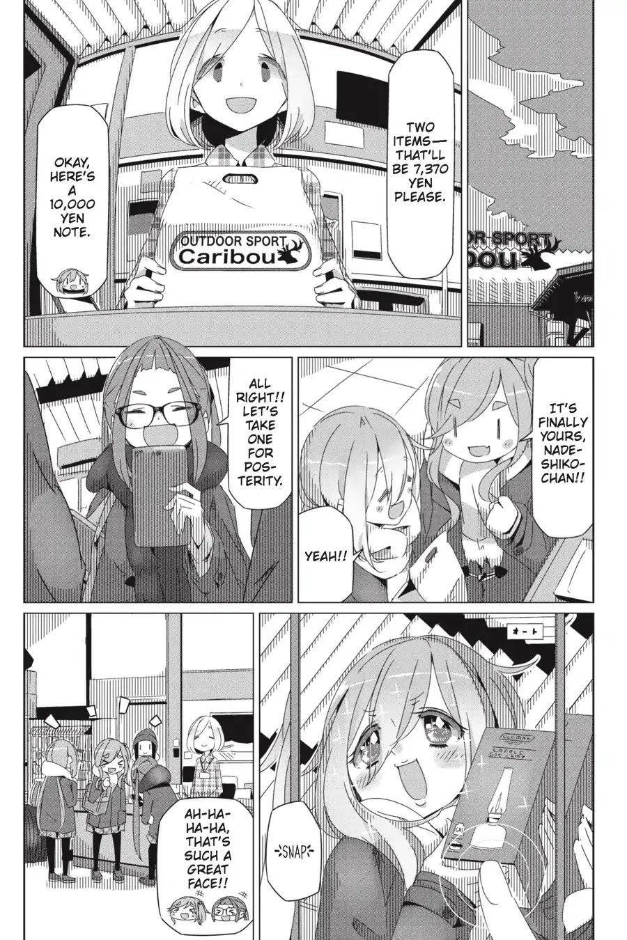 Yurucamp Chapter 30 page 16 - Chapter 30: The Lamp and the Heat Packs