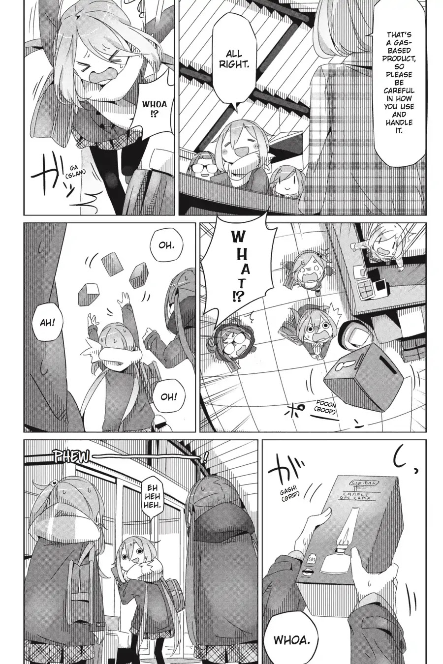 Yurucamp Chapter 30 page 17 - Chapter 30: The Lamp and the Heat Packs