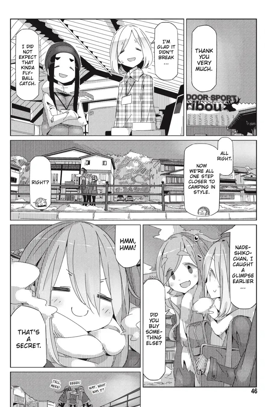 Yurucamp Chapter 30 page 18 - Chapter 30: The Lamp and the Heat Packs