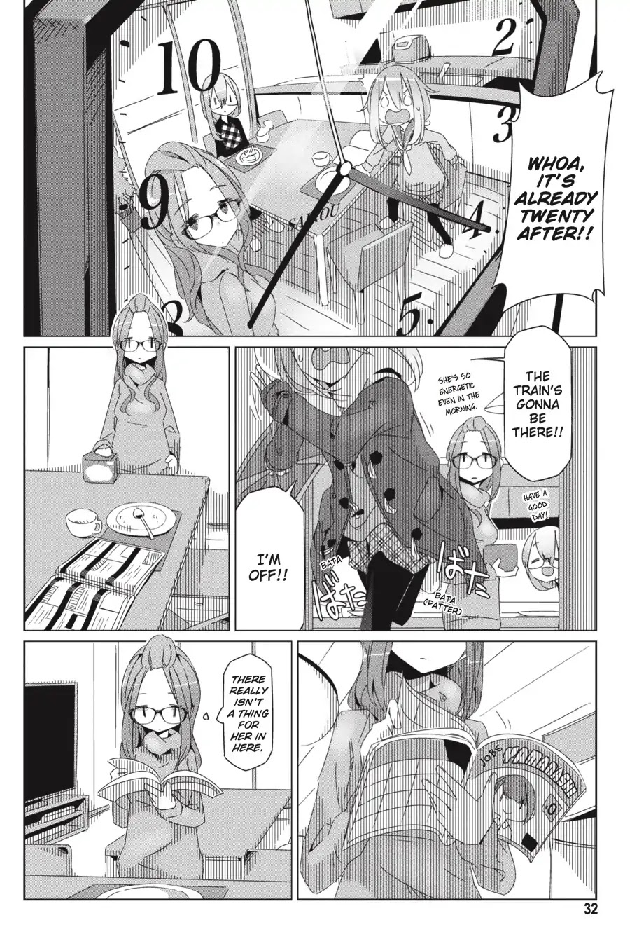 Yurucamp Chapter 30 page 4 - Chapter 30: The Lamp and the Heat Packs
