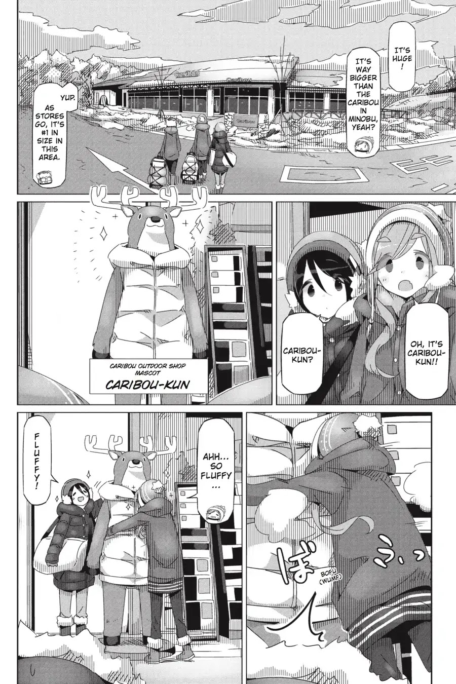 Yurucamp Chapter 31 page 10 - Chapter 31: Caribou-kun and the Camp Chairs