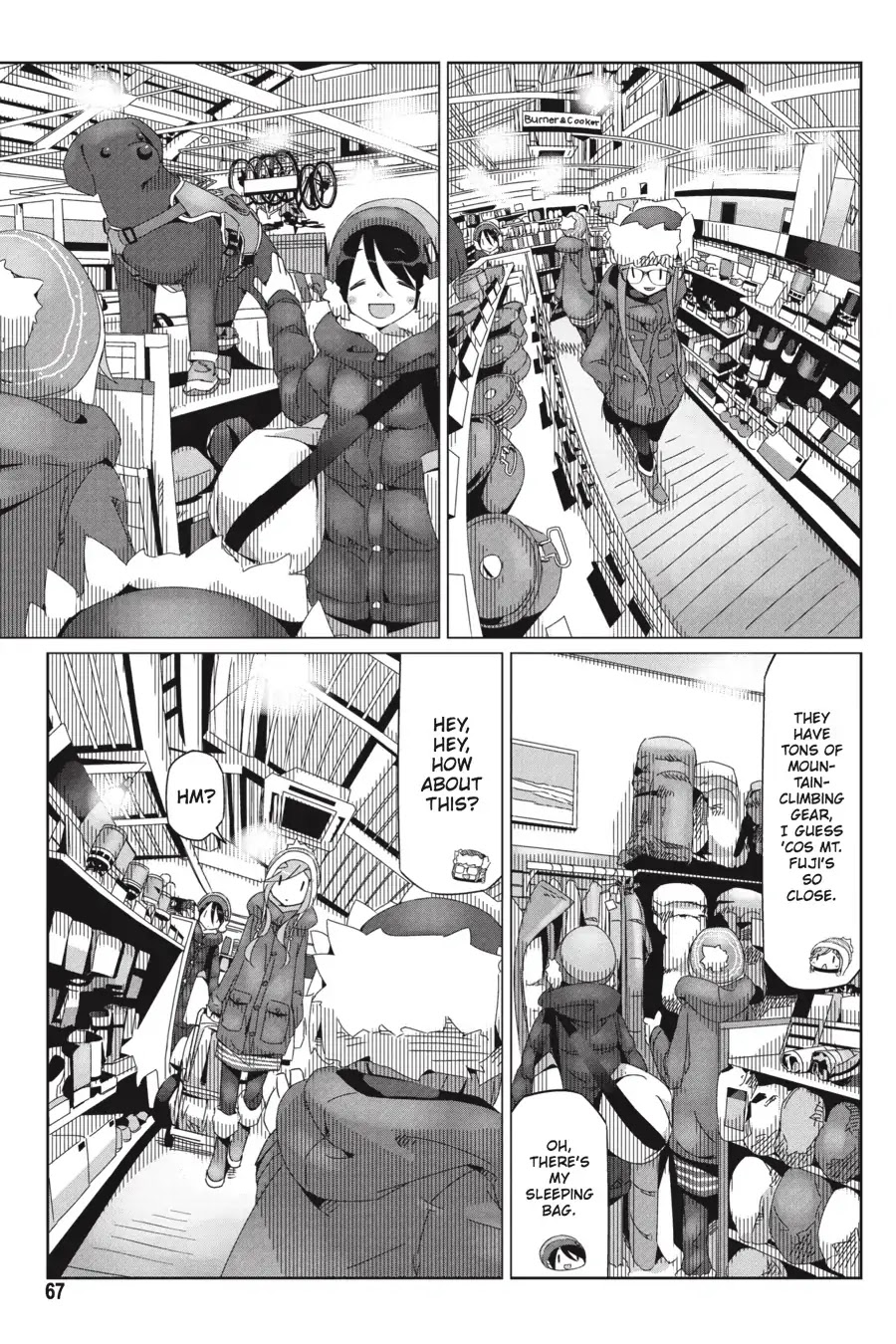 Yurucamp Chapter 31 page 13 - Chapter 31: Caribou-kun and the Camp Chairs