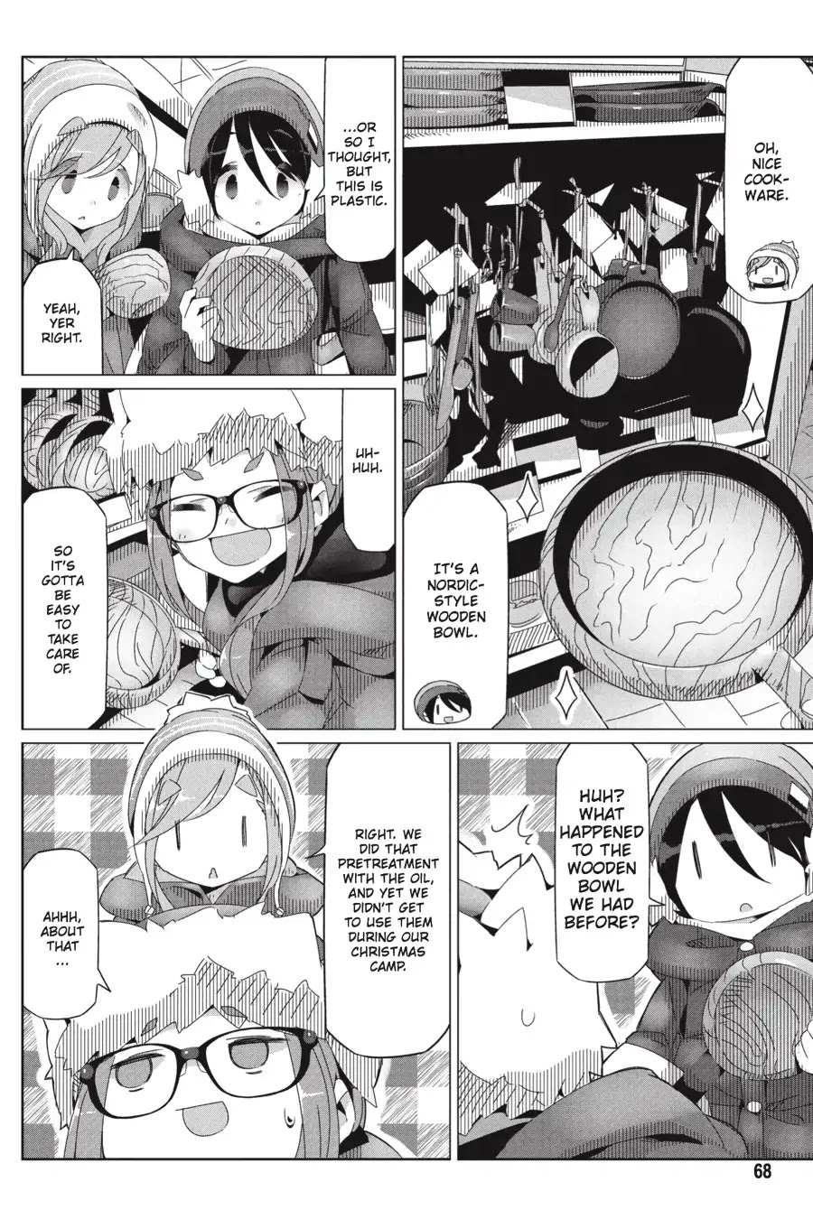 Yurucamp Chapter 31 page 14 - Chapter 31: Caribou-kun and the Camp Chairs
