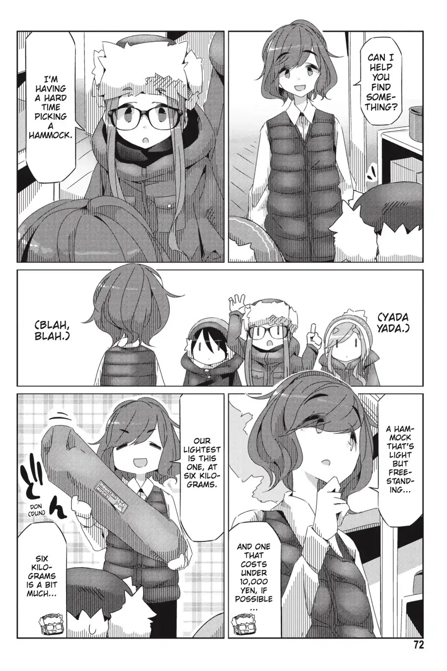 Yurucamp Chapter 31 page 18 - Chapter 31: Caribou-kun and the Camp Chairs