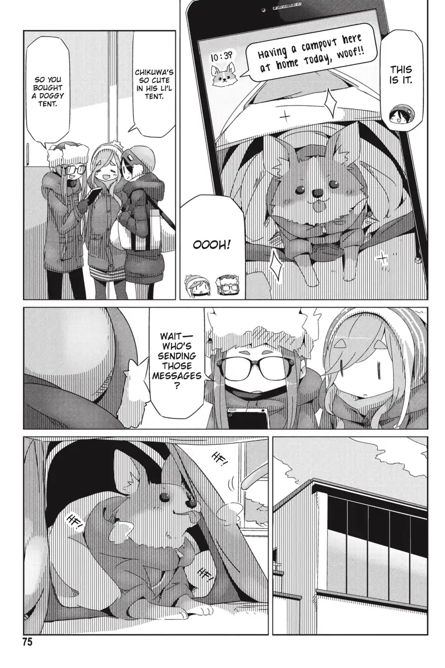 Yurucamp Chapter 31 page 21 - Chapter 31: Caribou-kun and the Camp Chairs