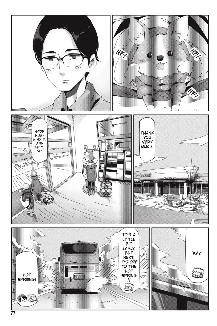 Yurucamp Chapter 31 page 23 - Chapter 31: Caribou-kun and the Camp Chairs