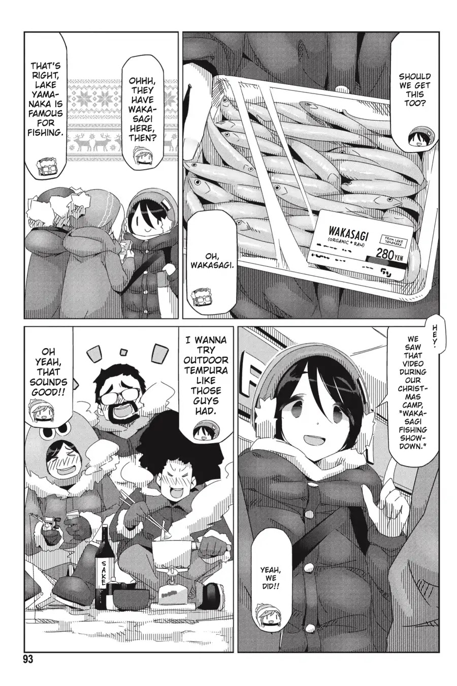 Yurucamp Chapter 32 page 13 - Chapter 32: Snow Country Hot Pot and Lake Yamanaka