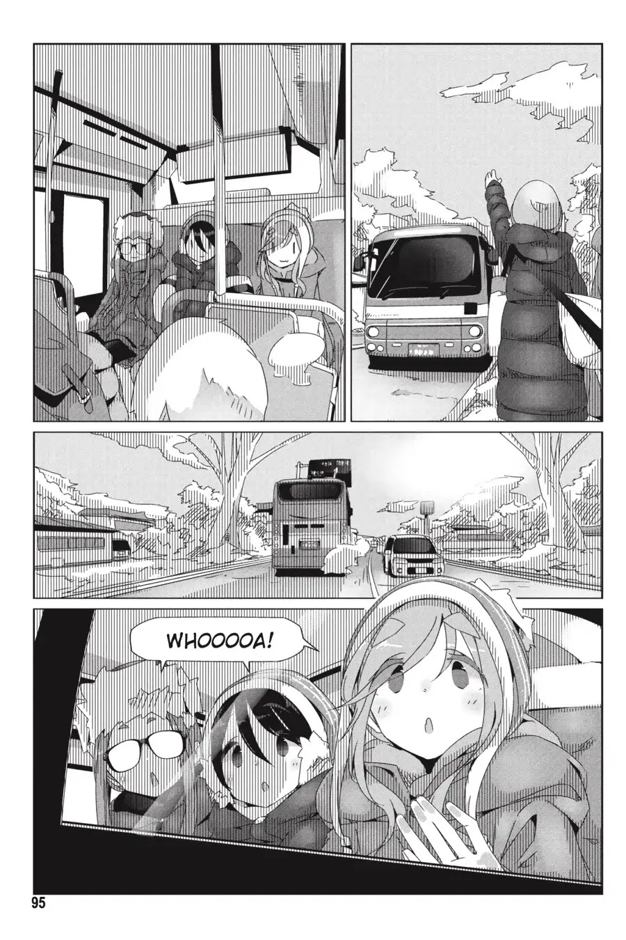 Yurucamp Chapter 32 page 15 - Chapter 32: Snow Country Hot Pot and Lake Yamanaka