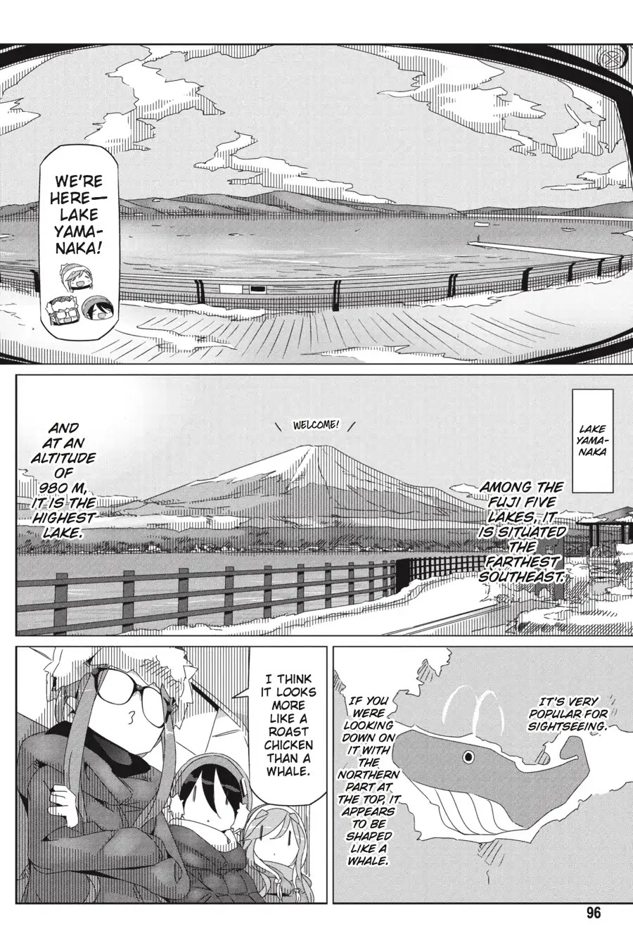 Yurucamp Chapter 32 page 16 - Chapter 32: Snow Country Hot Pot and Lake Yamanaka