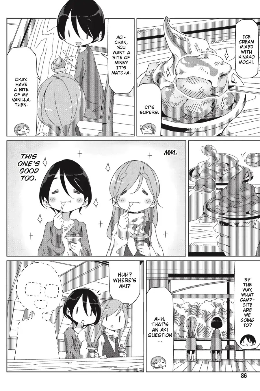 Yurucamp Chapter 32 page 6 - Chapter 32: Snow Country Hot Pot and Lake Yamanaka