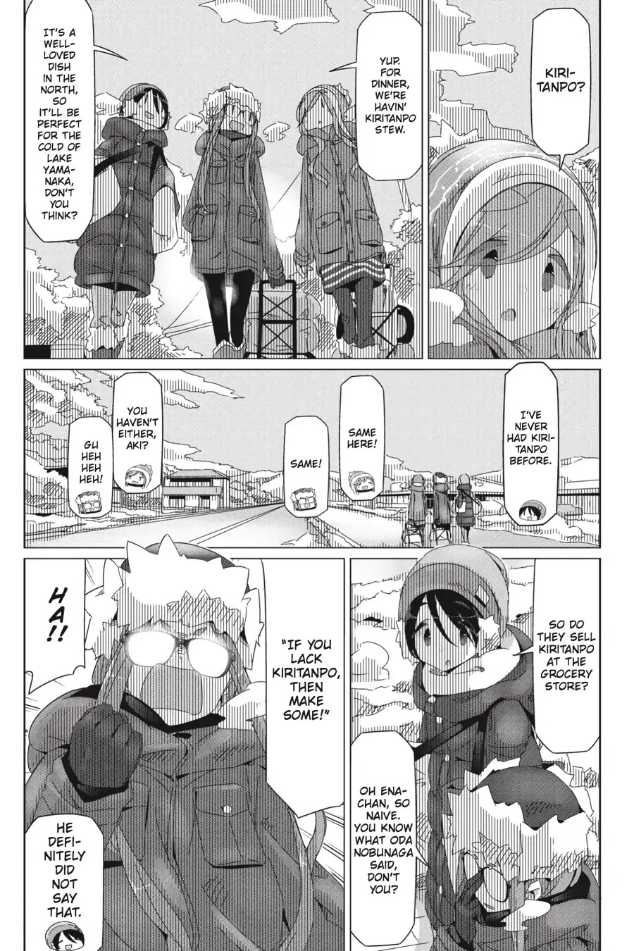 Yurucamp Chapter 32 page 8 - Chapter 32: Snow Country Hot Pot and Lake Yamanaka