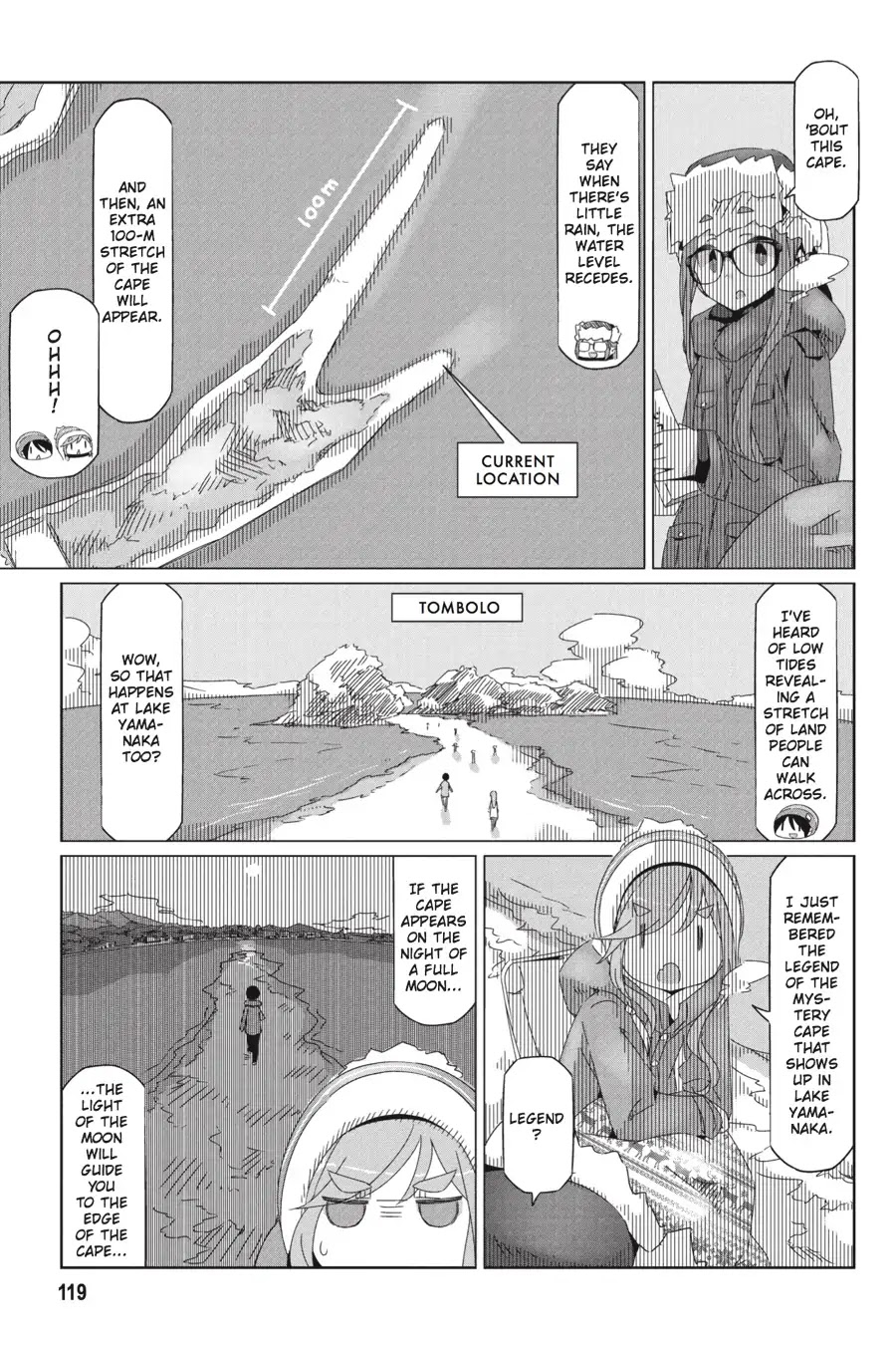 Yurucamp Chapter 33 page 13 - Chapter 33: Winter at Oomana Misaki