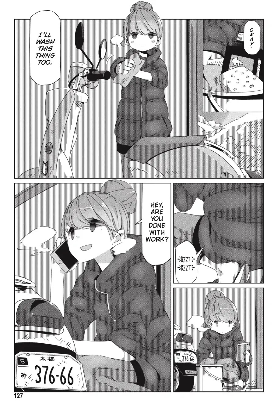 Yurucamp Chapter 33 page 21 - Chapter 33: Winter at Oomana Misaki