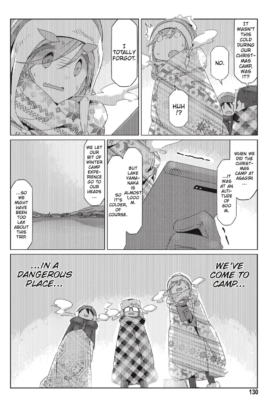 Yurucamp Chapter 33 page 24 - Chapter 33: Winter at Oomana Misaki