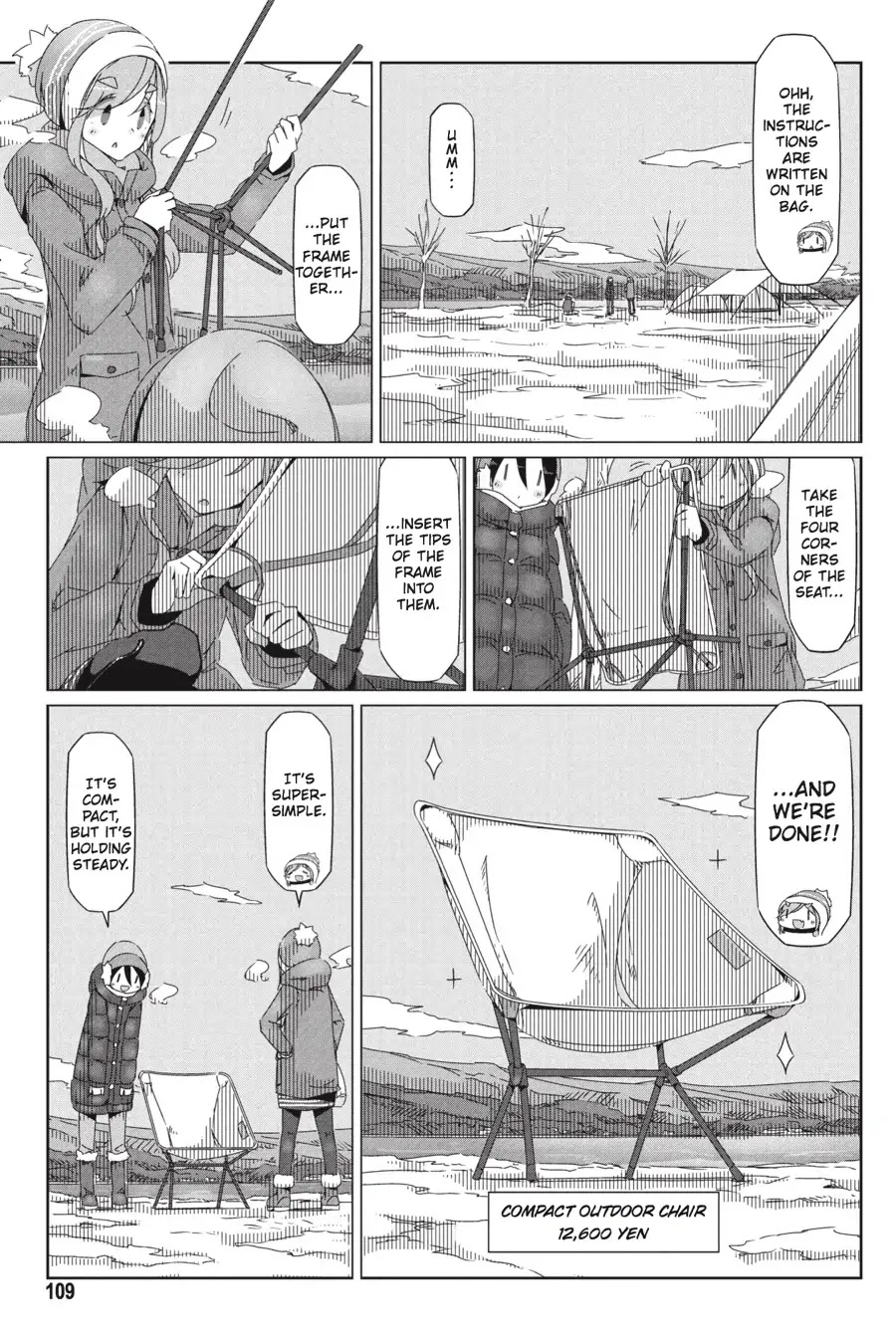 Yurucamp Chapter 33 page 3 - Chapter 33: Winter at Oomana Misaki