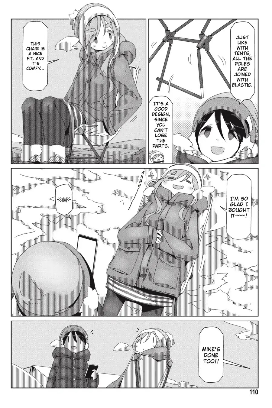Yurucamp Chapter 33 page 4 - Chapter 33: Winter at Oomana Misaki