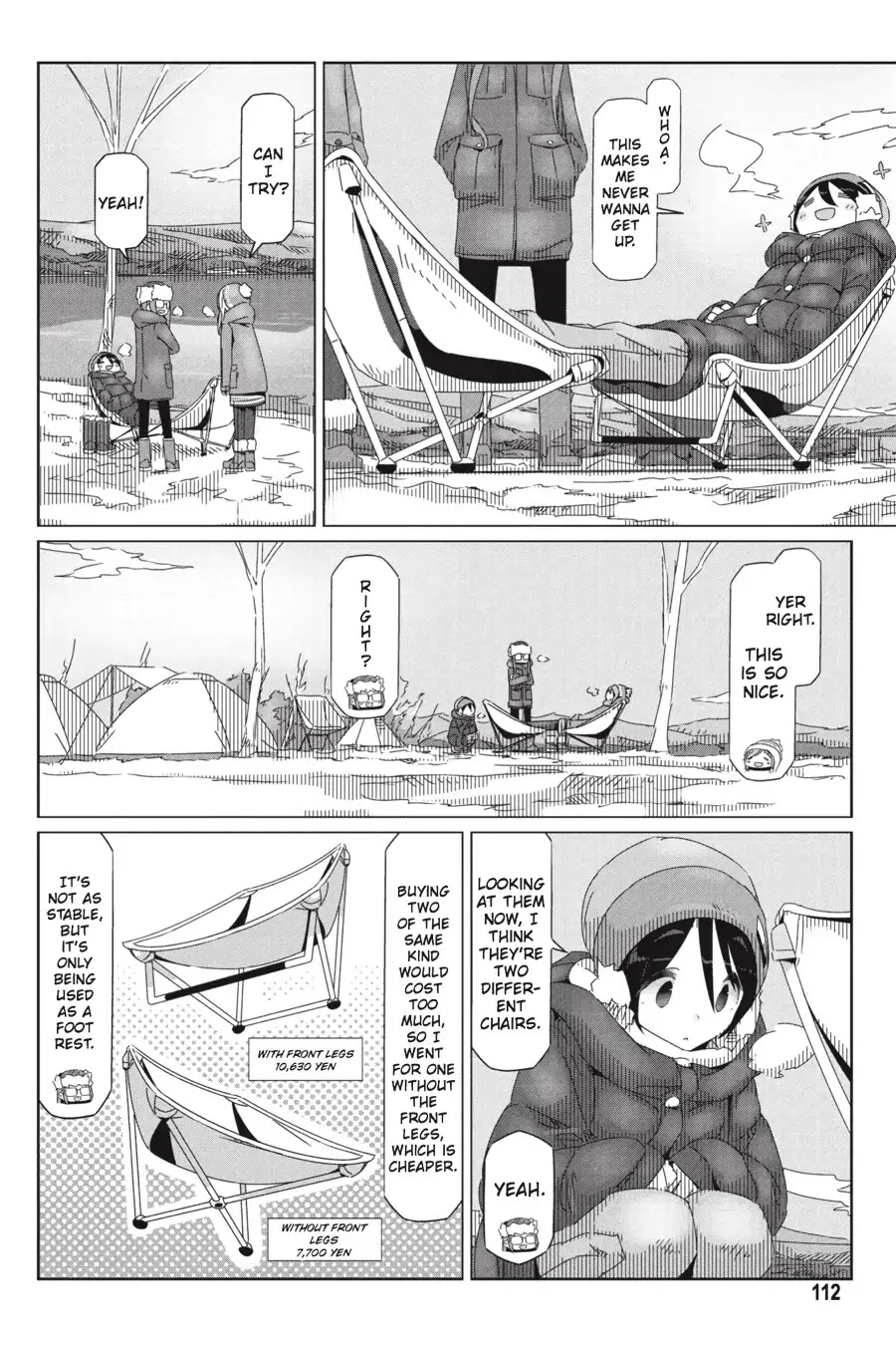 Yurucamp Chapter 33 page 6 - Chapter 33: Winter at Oomana Misaki