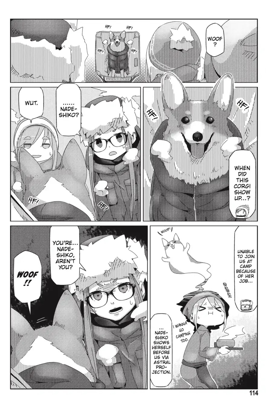 Yurucamp Chapter 33 page 8 - Chapter 33: Winter at Oomana Misaki