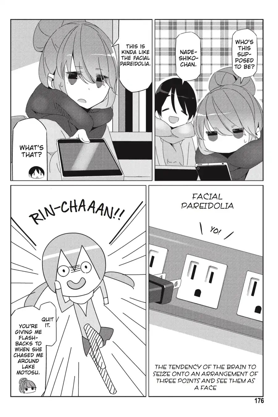 Yurucamp Chapter 34.5 page 18 - Vol.6 Side Stories: Room Camp