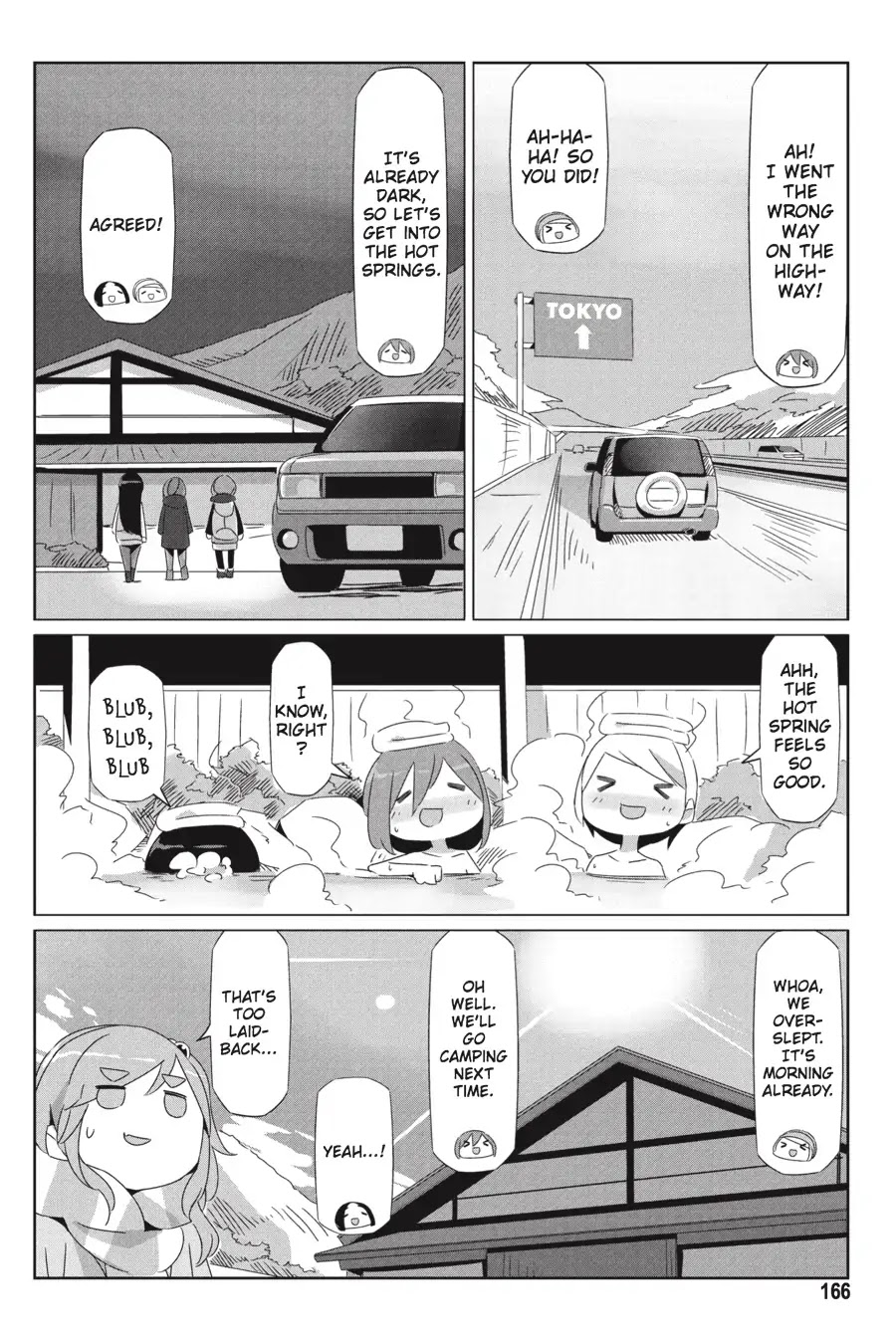 Yurucamp Chapter 34.5 page 8 - Vol.6 Side Stories: Room Camp