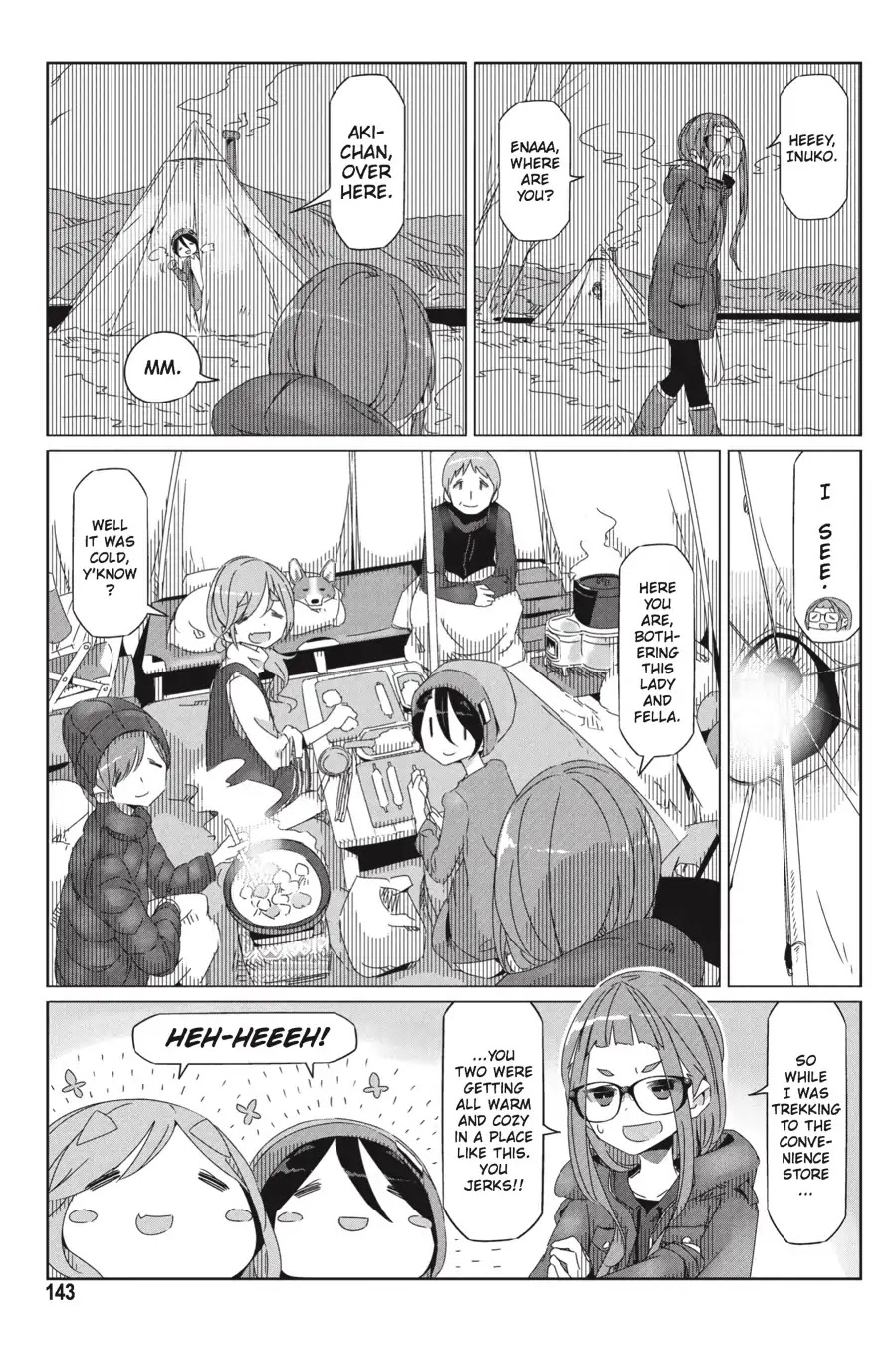 Yurucamp Chapter 34 page 11 - Chapter 34: Gather Round the Stove