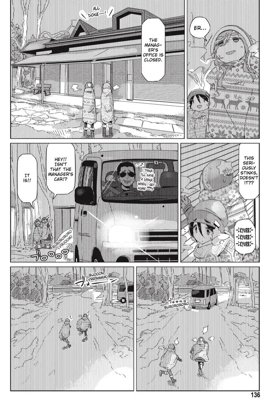 Yurucamp Chapter 34 page 4 - Chapter 34: Gather Round the Stove