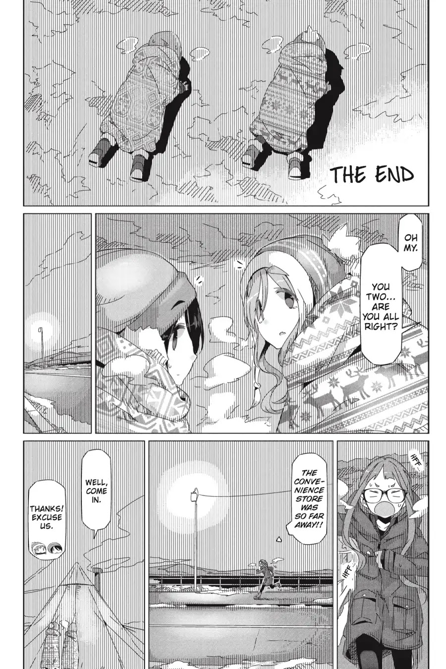 Yurucamp Chapter 34 page 5 - Chapter 34: Gather Round the Stove