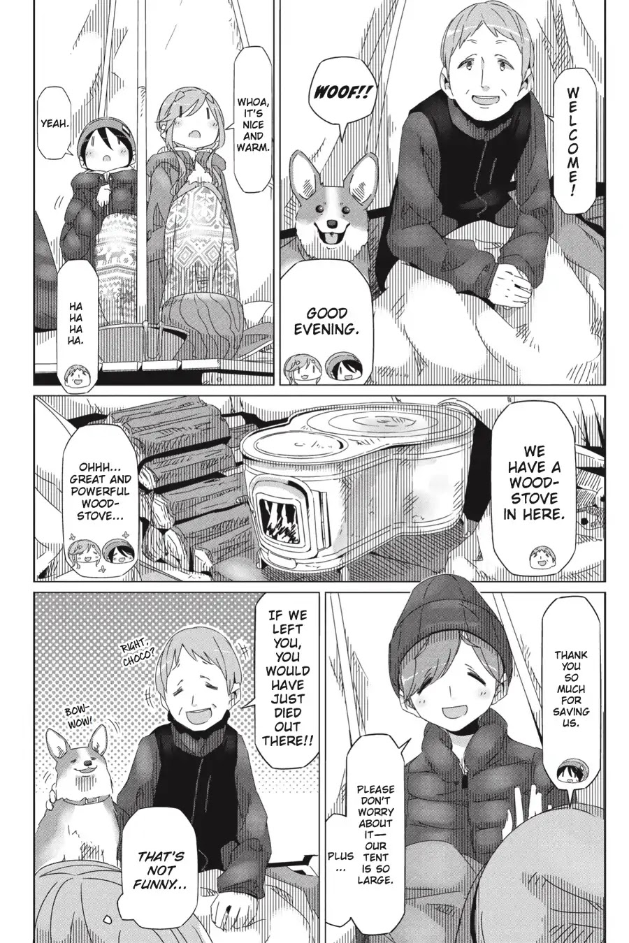 Yurucamp Chapter 34 page 7 - Chapter 34: Gather Round the Stove