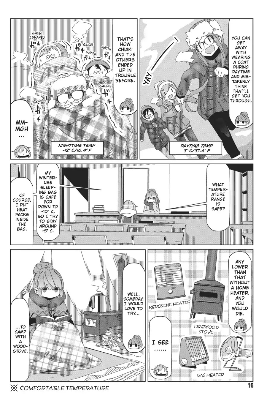 Yurucamp Chapter 35 page 17 - Chapter 35: Nadeshiko's Solo-Camping Plan