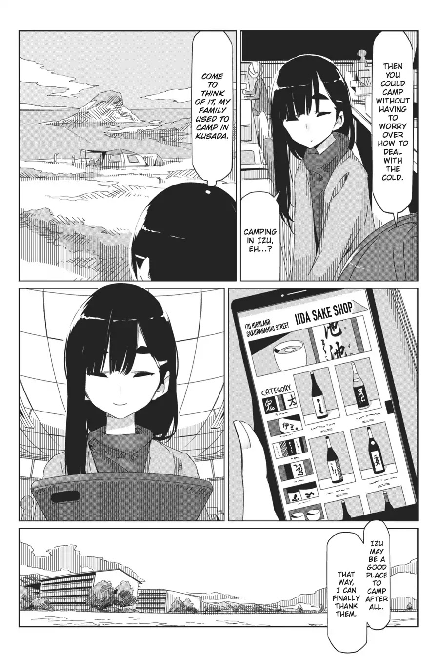 Yurucamp Chapter 35 page 25 - Chapter 35: Nadeshiko's Solo-Camping Plan
