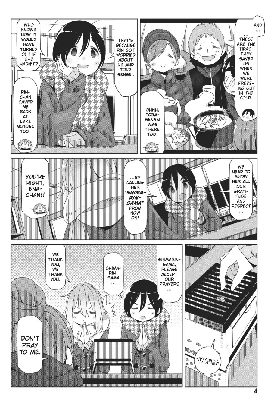 Yurucamp Chapter 35 page 5 - Chapter 35: Nadeshiko's Solo-Camping Plan