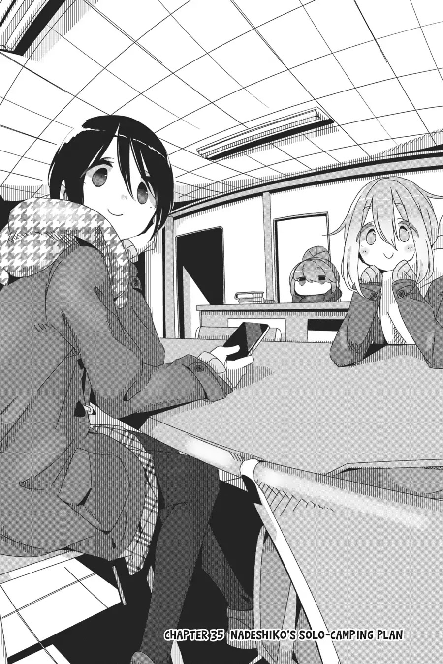 Yurucamp Chapter 35 page 6 - Chapter 35: Nadeshiko's Solo-Camping Plan