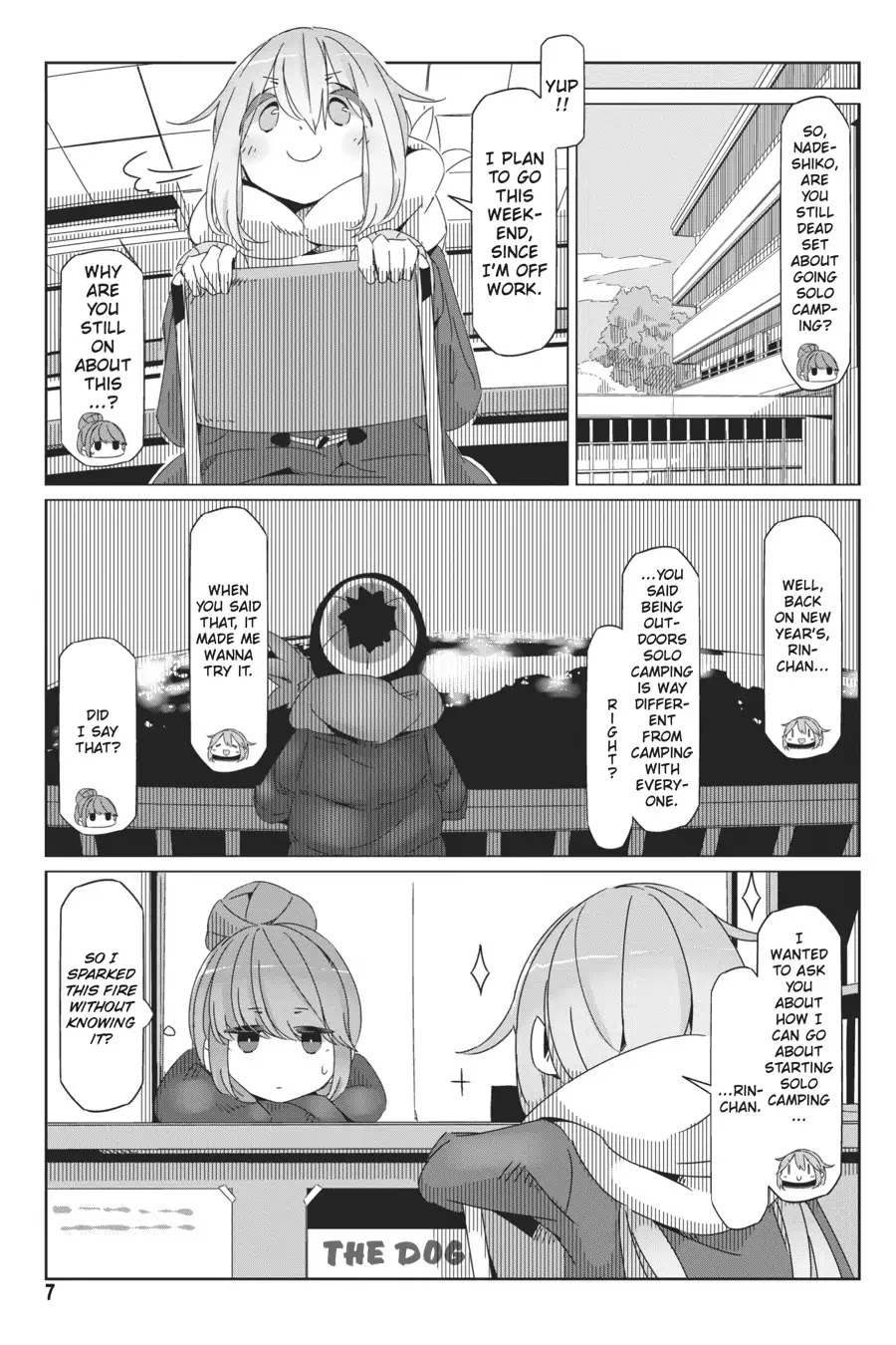 Yurucamp Chapter 35 page 8 - Chapter 35: Nadeshiko's Solo-Camping Plan