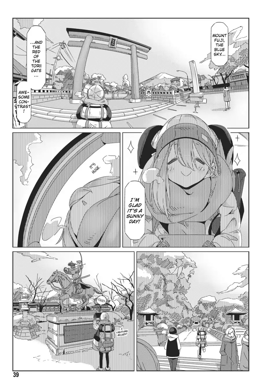Yurucamp Chapter 36 page 11 - Chapter 36: Nadeshiko's Walk and Shimarin's Walk