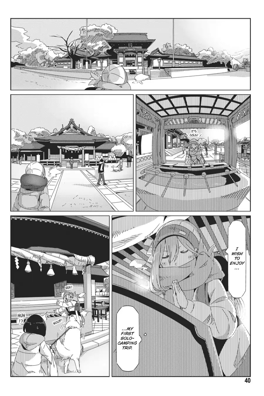 Yurucamp Chapter 36 page 12 - Chapter 36: Nadeshiko's Walk and Shimarin's Walk