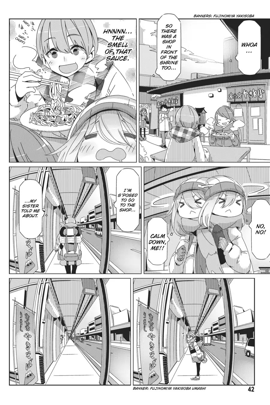 Yurucamp Chapter 36 page 14 - Chapter 36: Nadeshiko's Walk and Shimarin's Walk