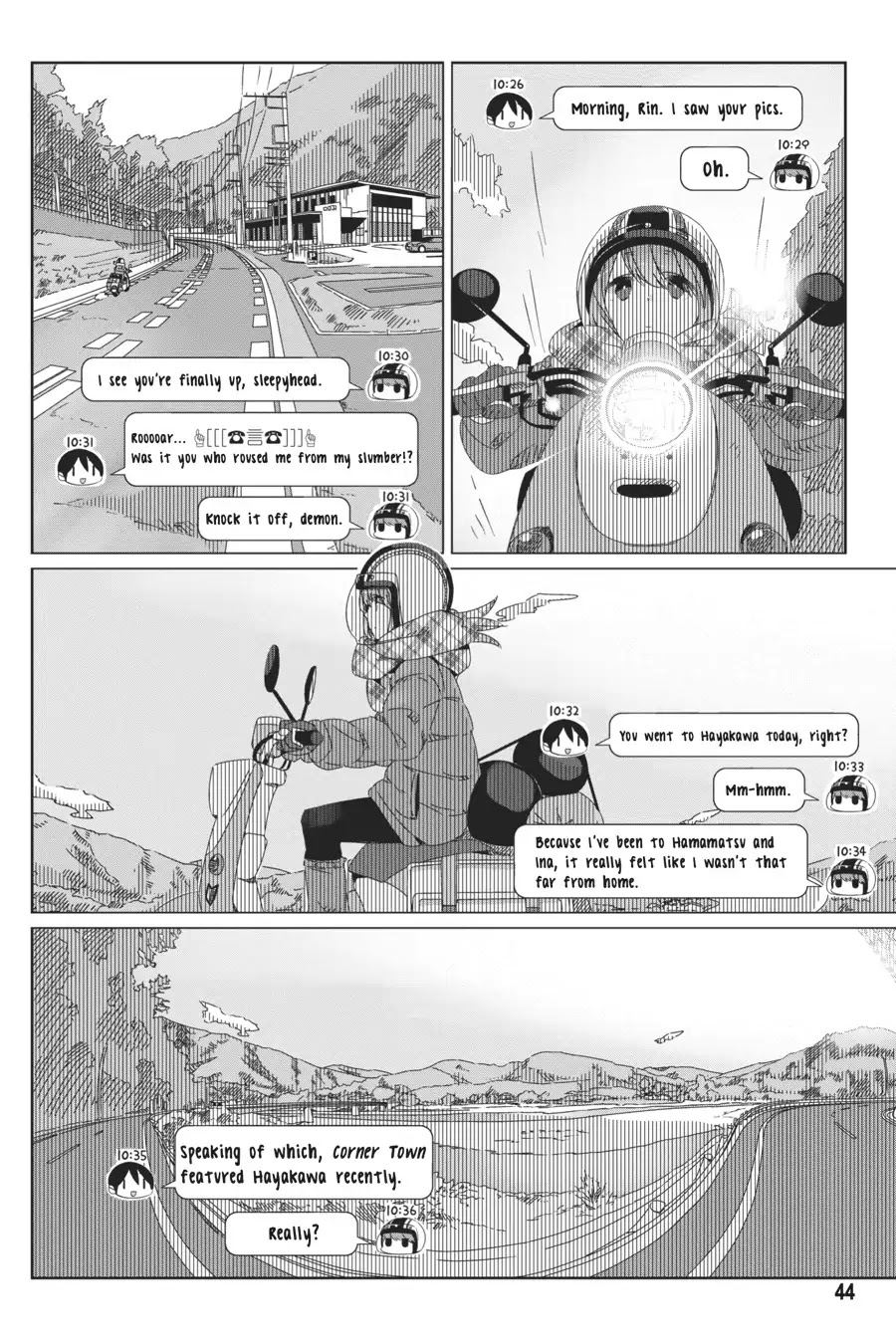 Yurucamp Chapter 36 page 16 - Chapter 36: Nadeshiko's Walk and Shimarin's Walk