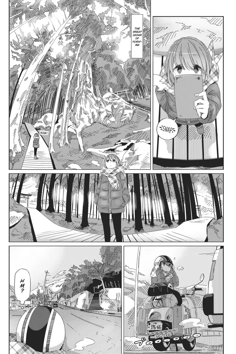 Yurucamp Chapter 36 page 18 - Chapter 36: Nadeshiko's Walk and Shimarin's Walk