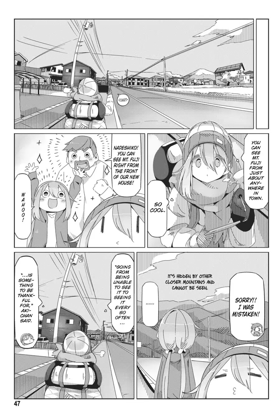 Yurucamp Chapter 36 page 19 - Chapter 36: Nadeshiko's Walk and Shimarin's Walk