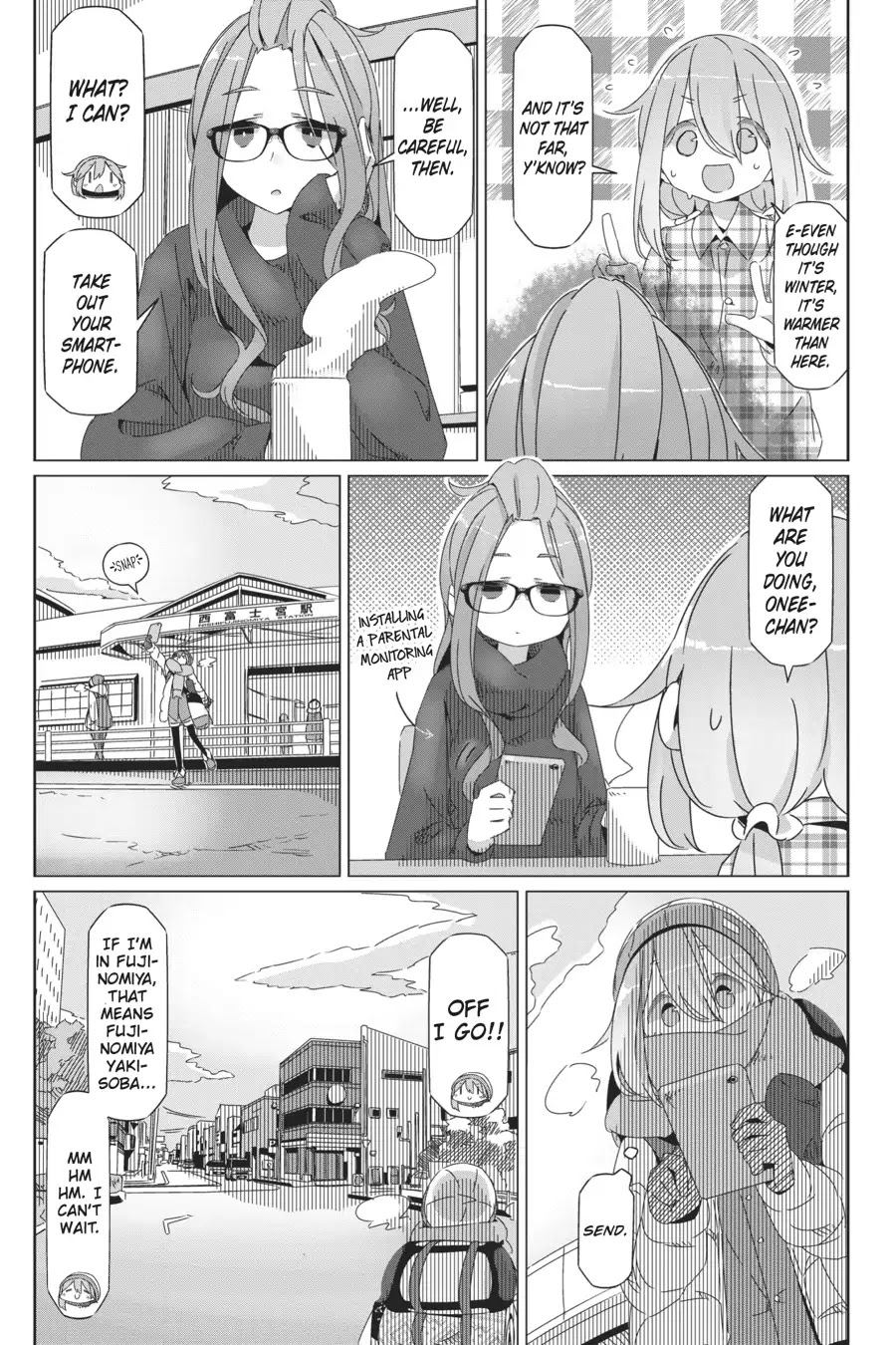 Yurucamp Chapter 36 page 2 - Chapter 36: Nadeshiko's Walk and Shimarin's Walk