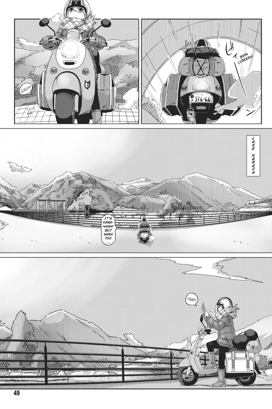 Yurucamp Chapter 36 page 21 - Chapter 36: Nadeshiko's Walk and Shimarin's Walk