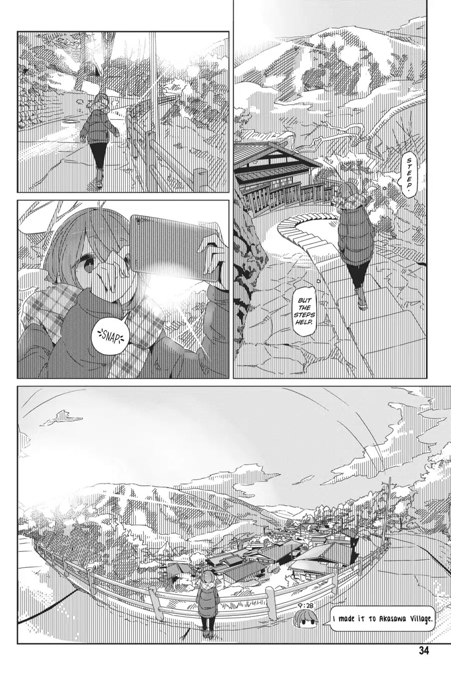 Yurucamp Chapter 36 page 6 - Chapter 36: Nadeshiko's Walk and Shimarin's Walk