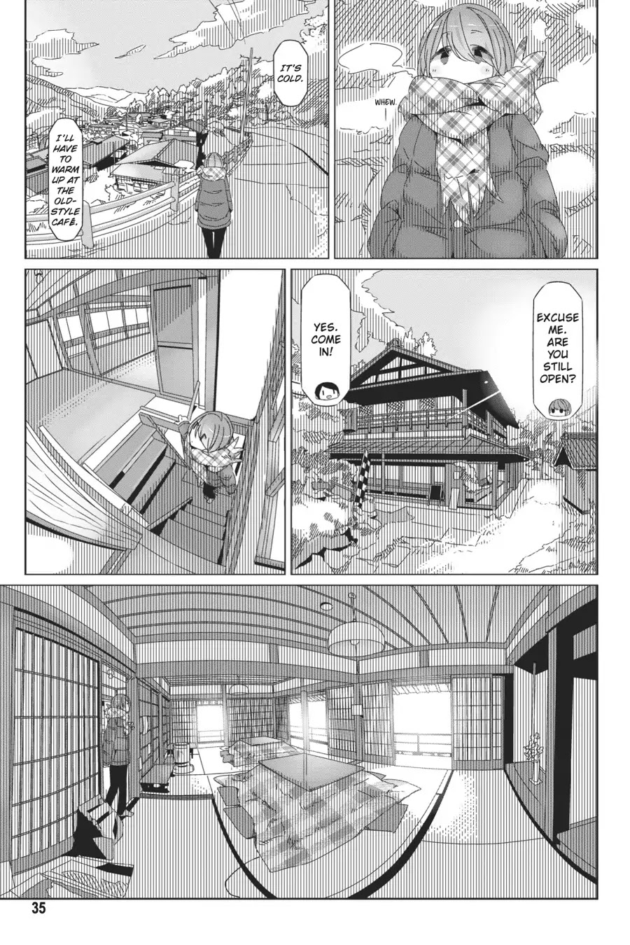 Yurucamp Chapter 36 page 7 - Chapter 36: Nadeshiko's Walk and Shimarin's Walk