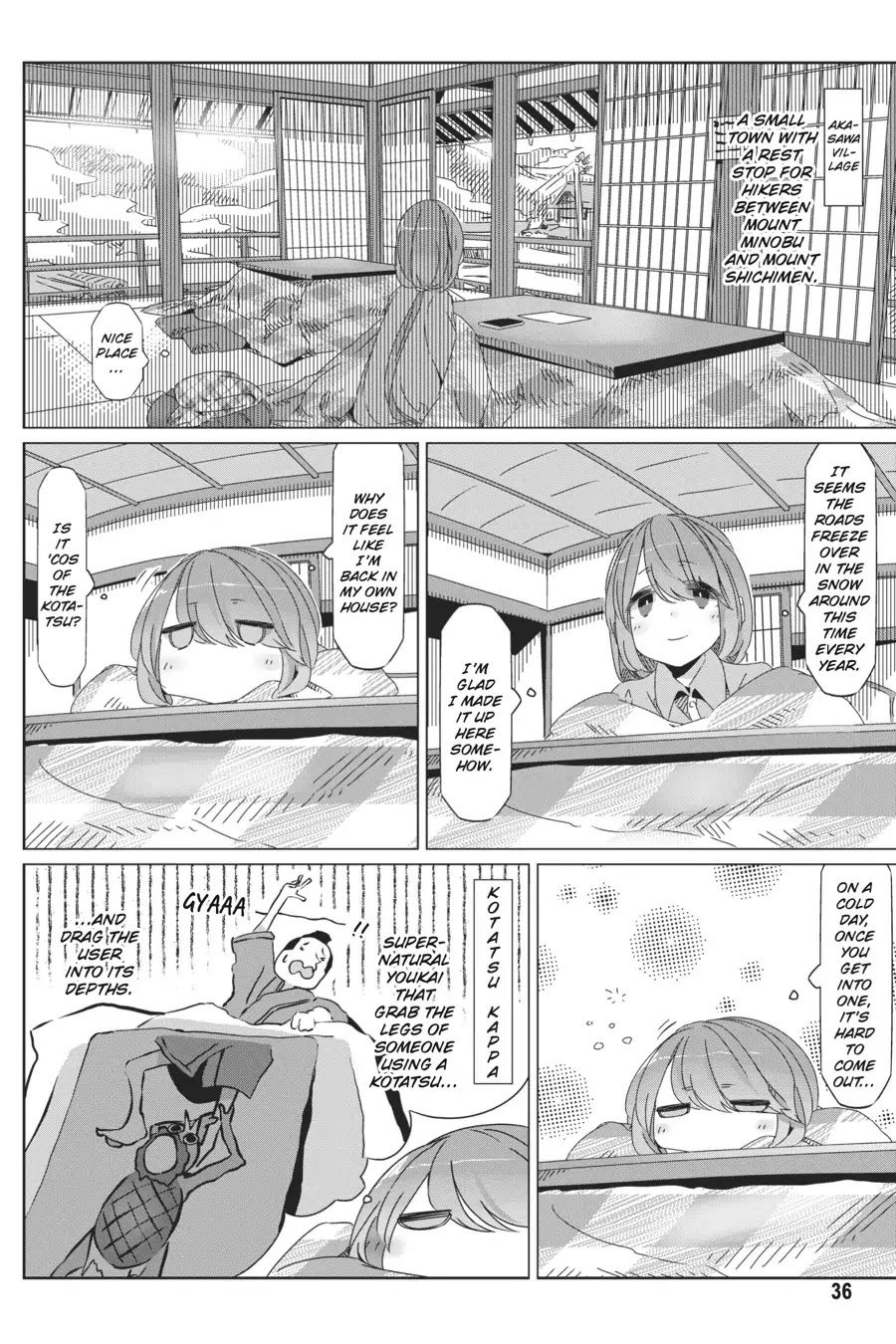 Yurucamp Chapter 36 page 8 - Chapter 36: Nadeshiko's Walk and Shimarin's Walk