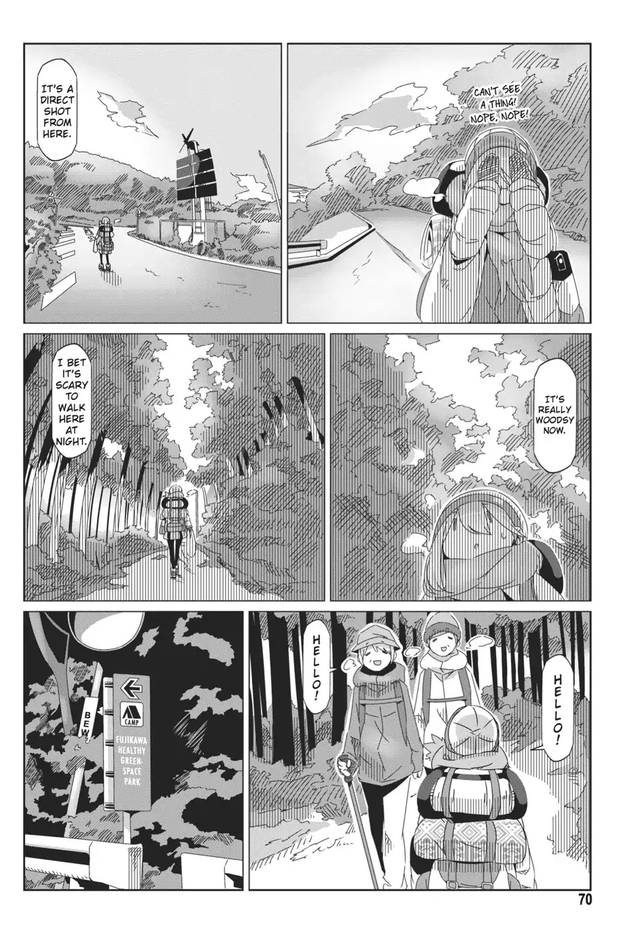 Yurucamp Chapter 37 page 16 - Chapter 37: The Cafe, shigure, and the Solo Journey