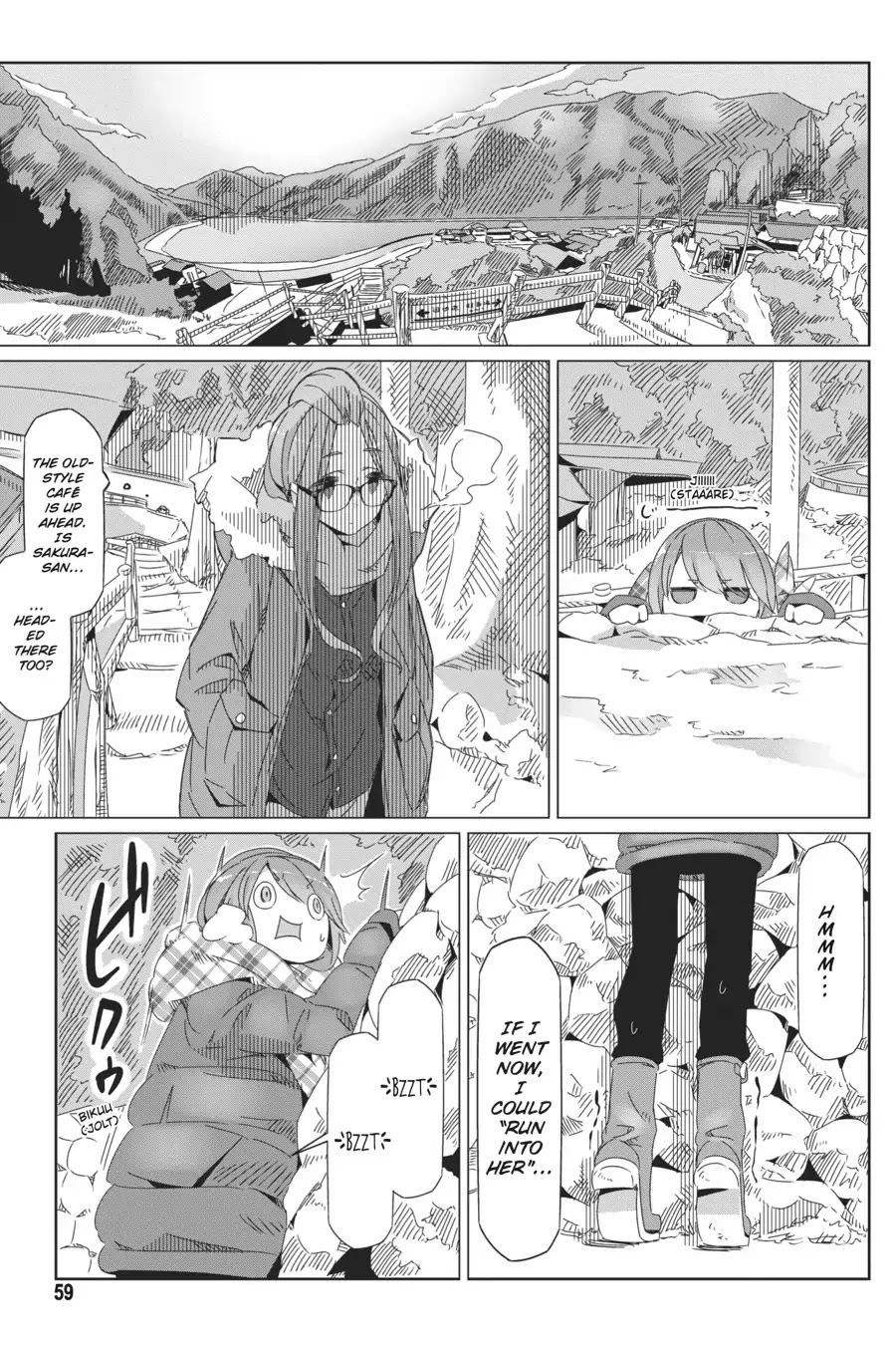 Yurucamp Chapter 37 page 5 - Chapter 37: The Cafe, shigure, and the Solo Journey