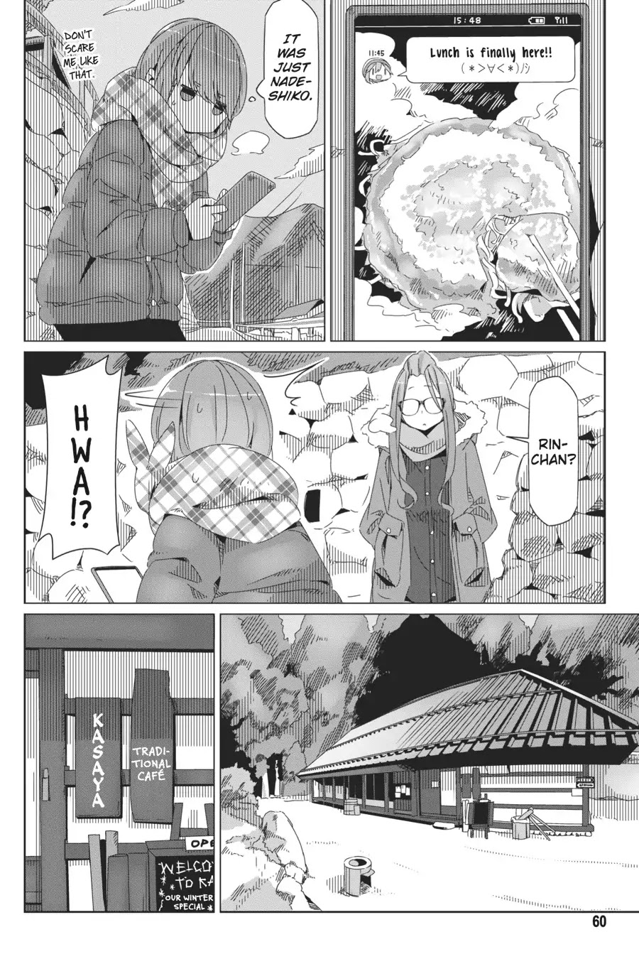 Yurucamp Chapter 37 page 6 - Chapter 37: The Cafe, shigure, and the Solo Journey